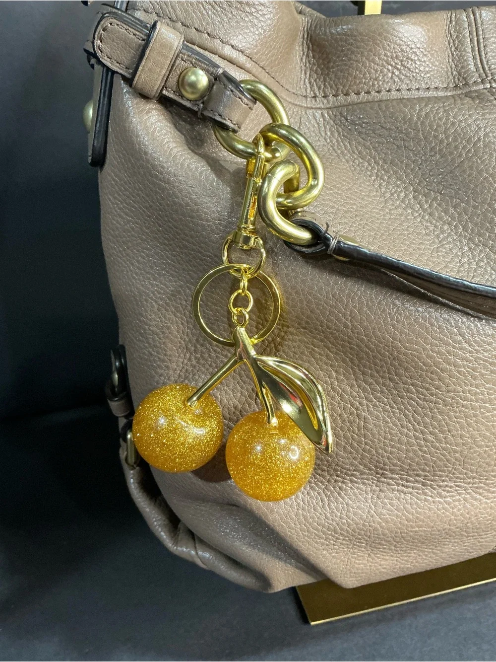 Vintage Y2K Coach Brooke Pebble Leather Hobo Shoulder Bag